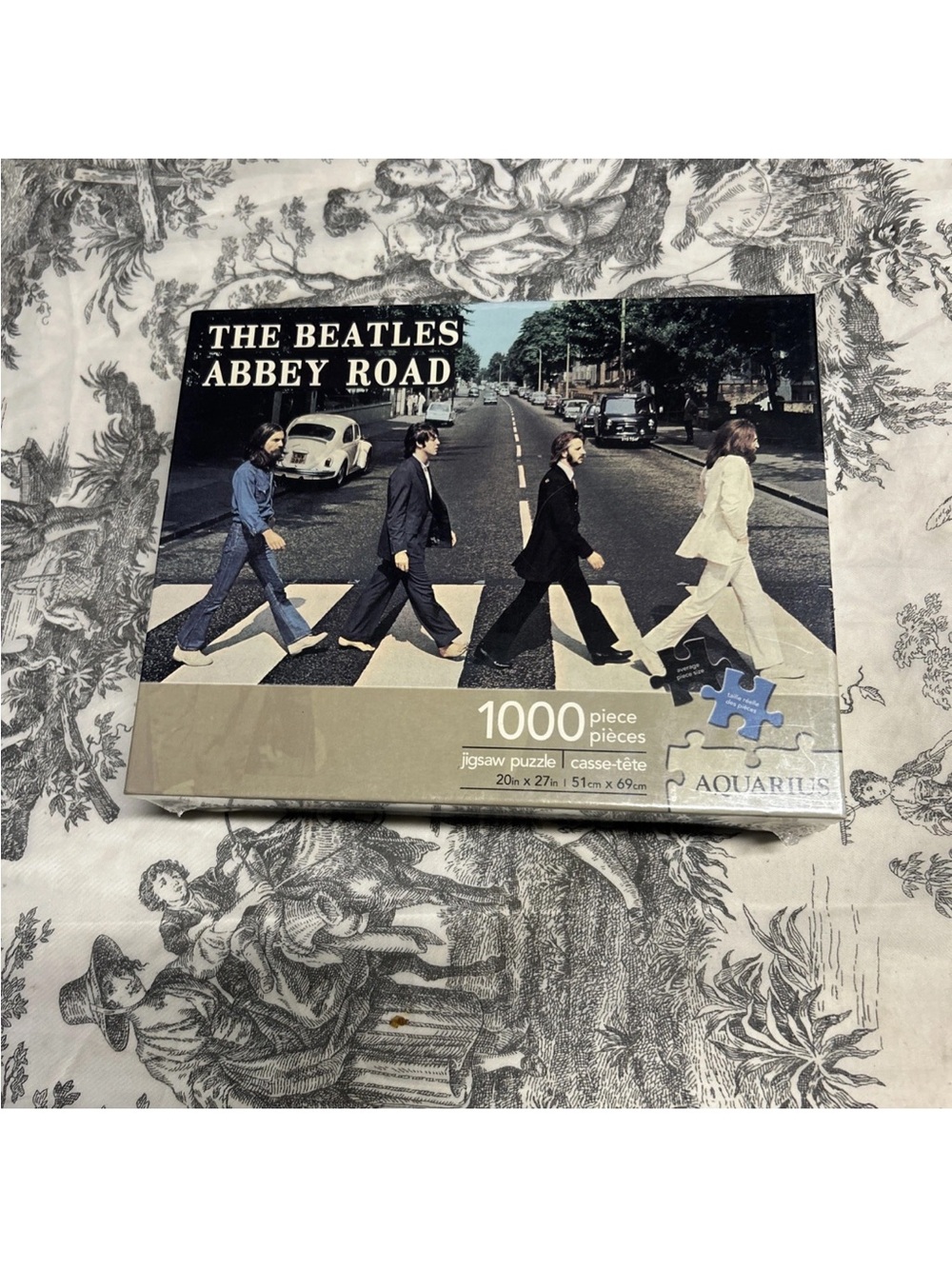 The Beatles Abbey Road 1000-Piece Jigsaw Puzzle - Classic Album Cover